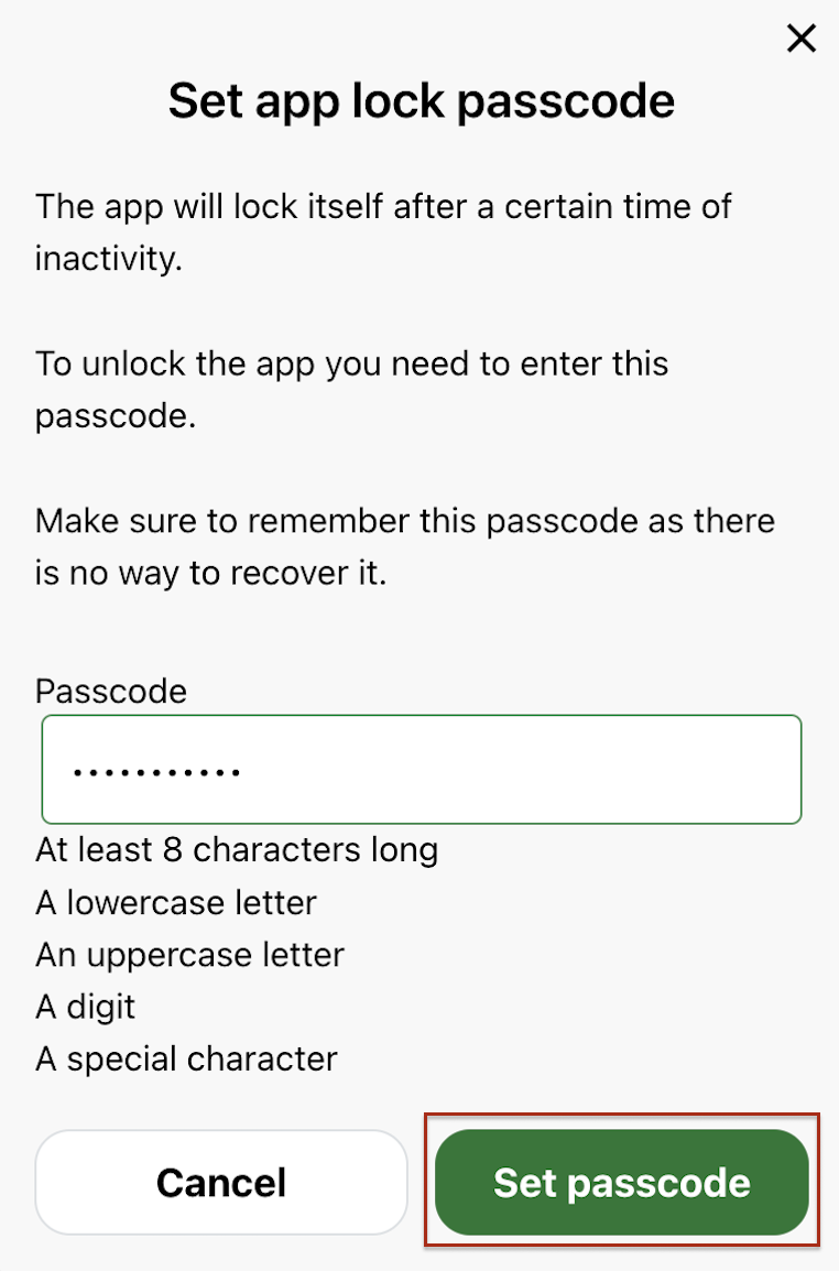 Lock your Wire account – Wire – Support